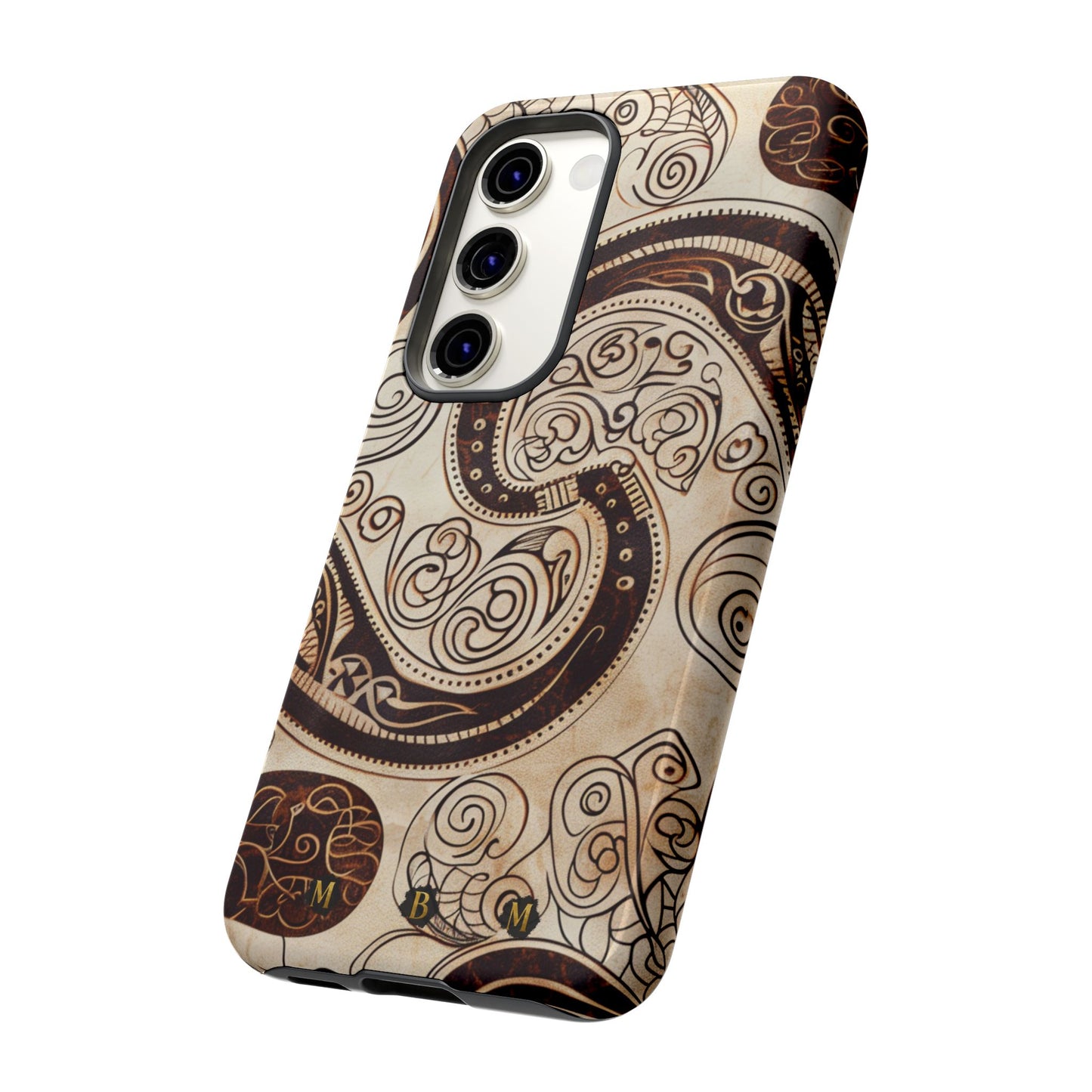 Sepia Scroll Samsung Galaxy S Tough Case
