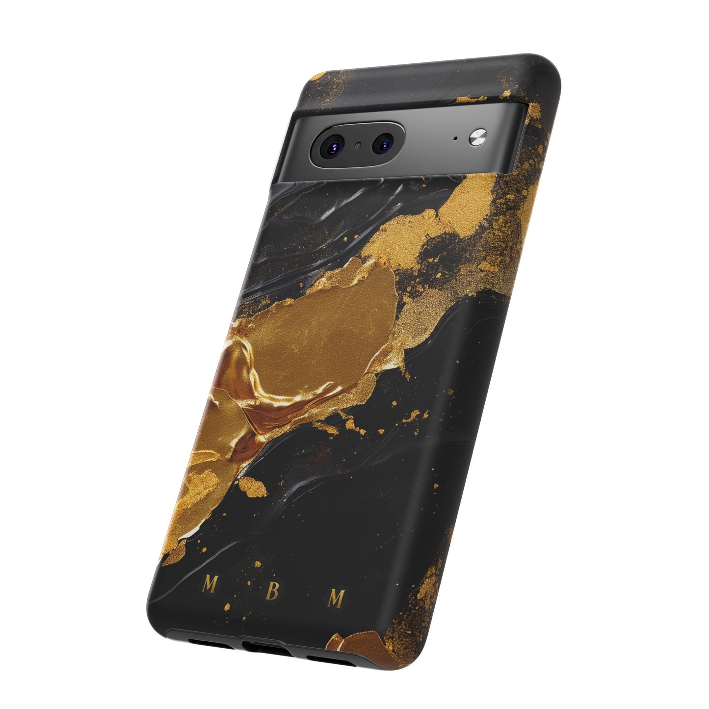 Black Gold Google Pixel Tough Case
