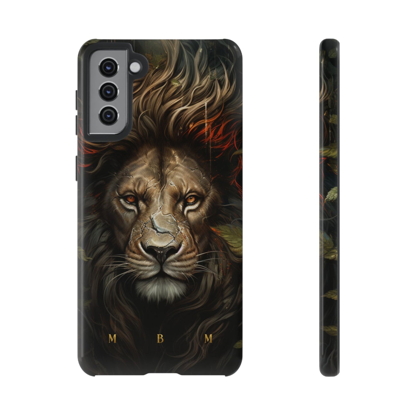 Dark Lion Samsung Galaxy S Tough Case