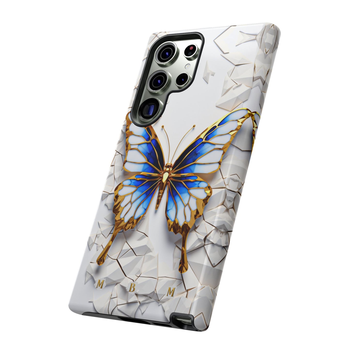 Sapphire Butterfly Samsung Galaxy S Tough Case