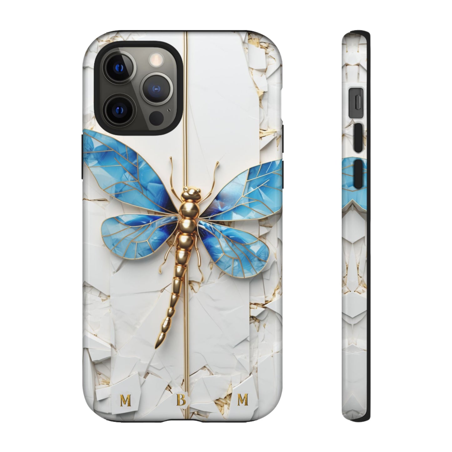 Dragonfly Blue iPhone Tough Case