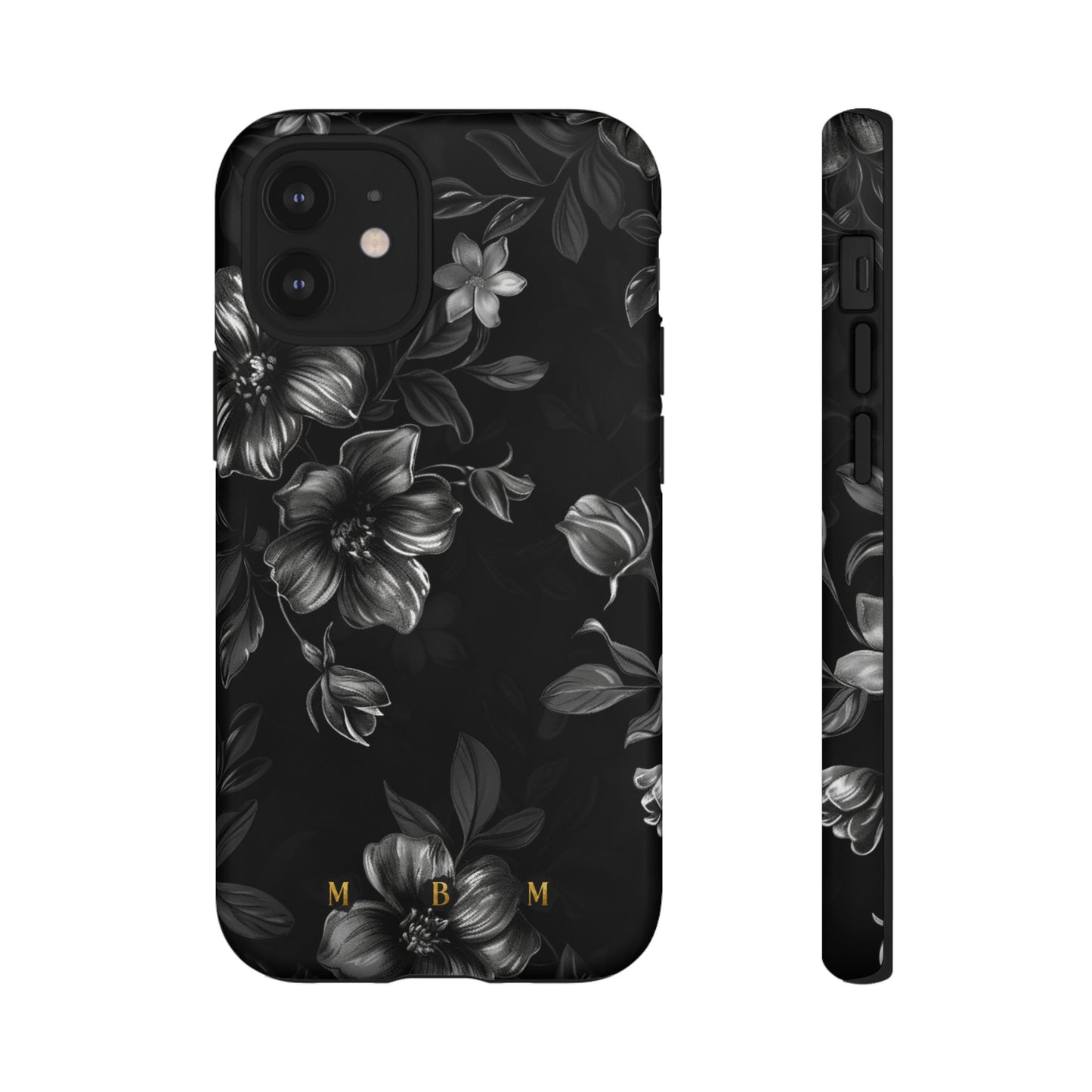 Midnight Flora iPhone Tough Case