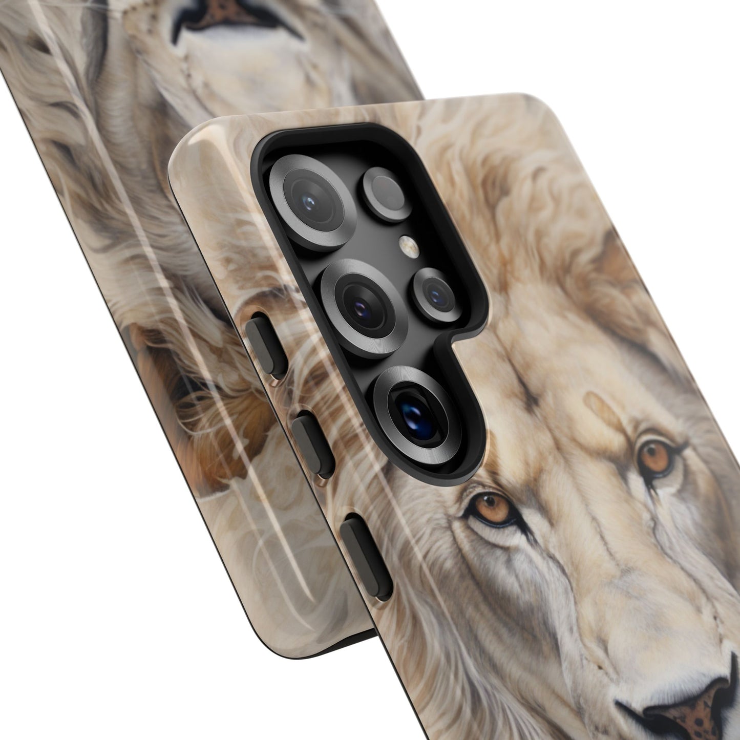 White Lion Samsung Galaxy S Tough Case