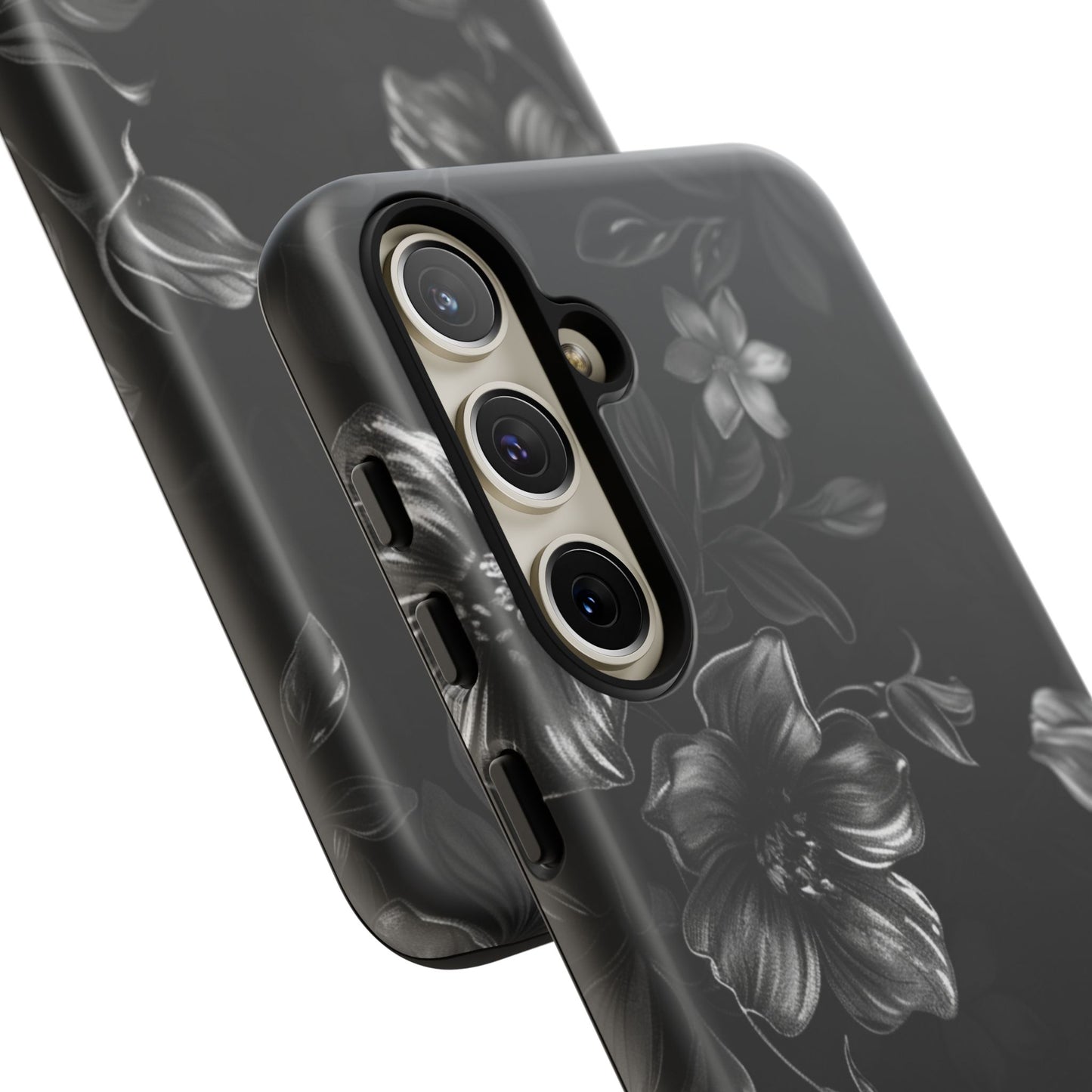 Midnight Flora Samsung Galaxy S Tough Case