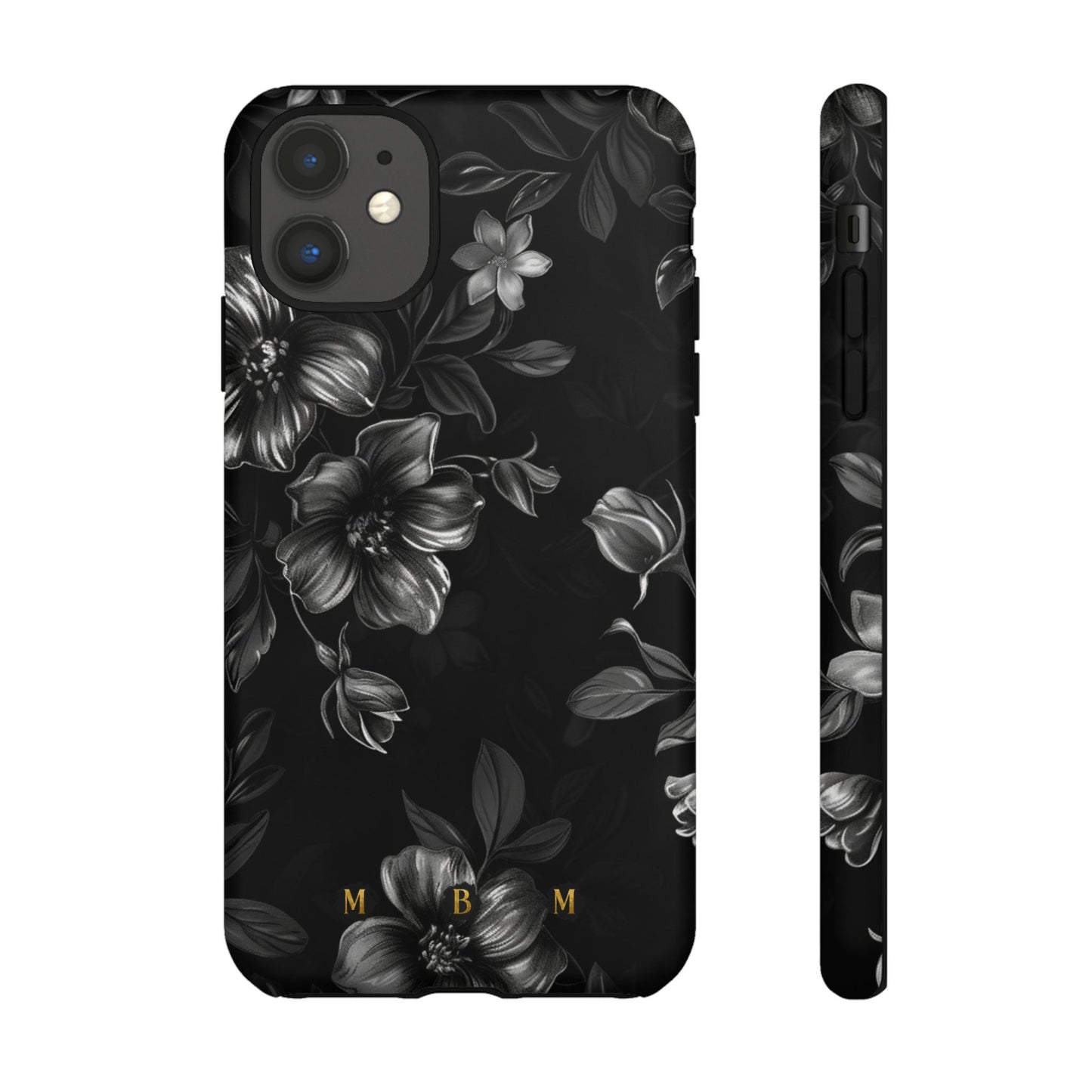 Midnight Flora iPhone Tough Case