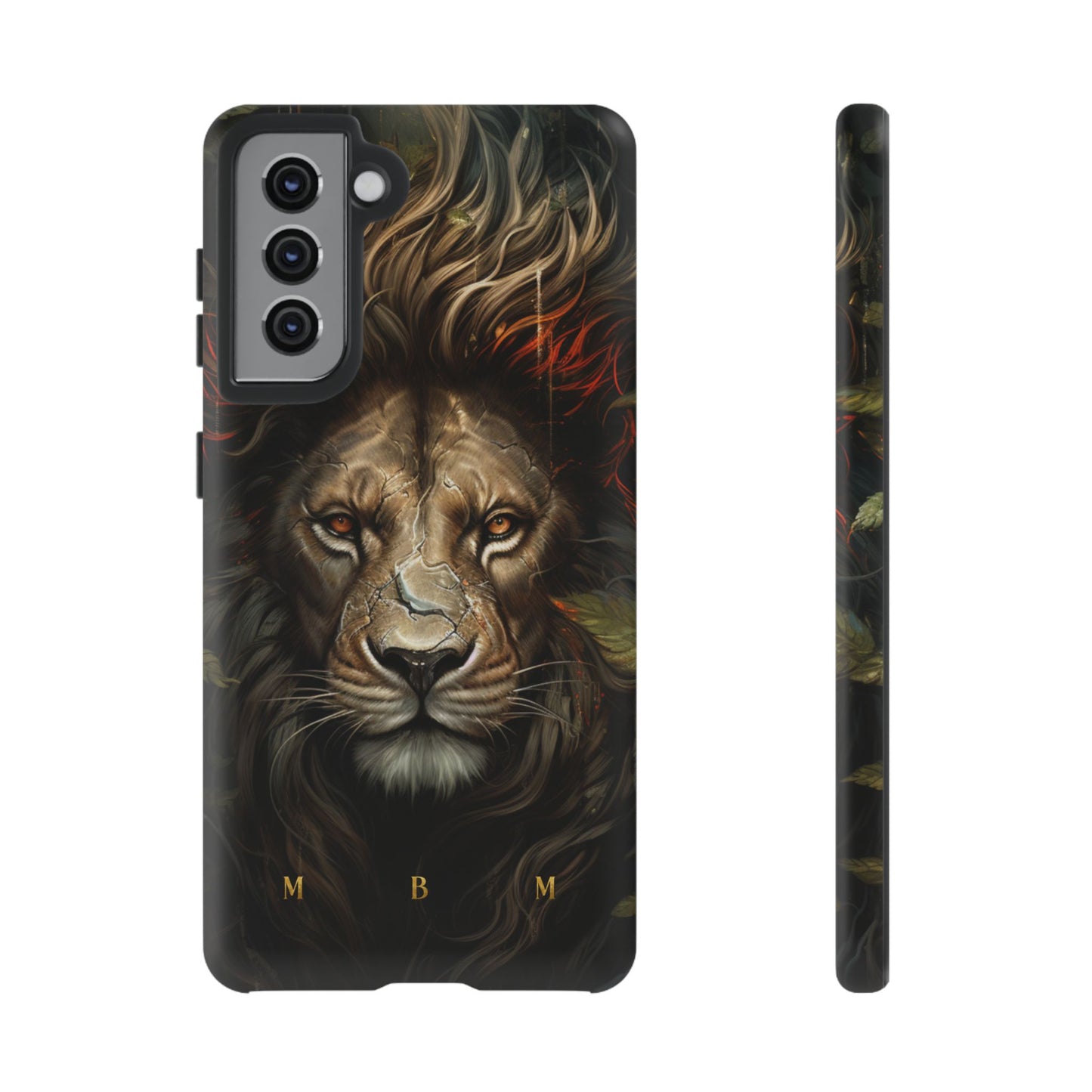 Dark Lion Samsung Galaxy S Tough Case