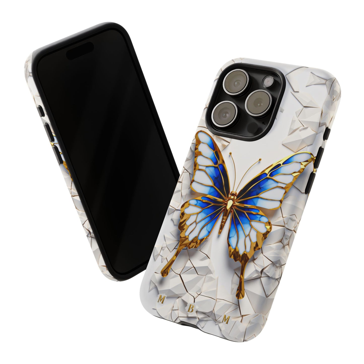 Sapphire Butterfly iPhone Tough Case