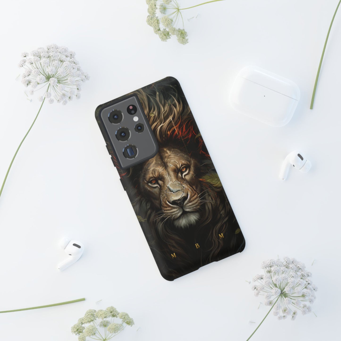 Dark Lion Samsung Galaxy S Tough Case