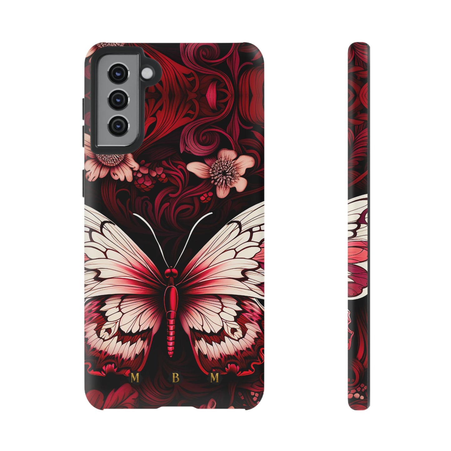 Vintage Butterfly Samsung Galaxy S Tough Case
