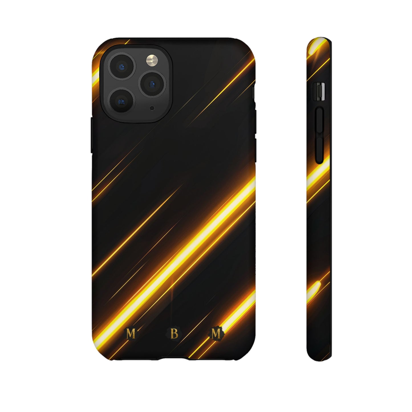 Golden Pulse iPhone Tough Case