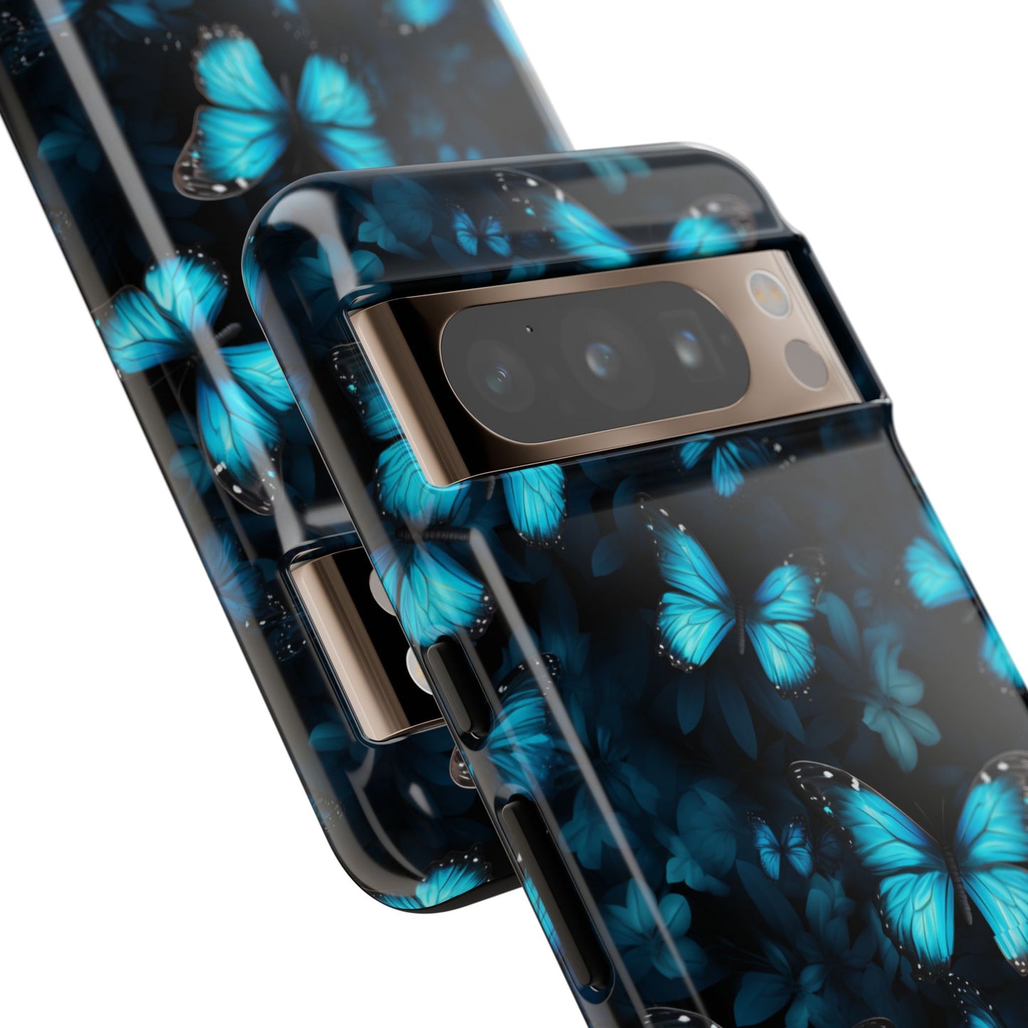 Blue Butterflies Google Pixel Tough Case