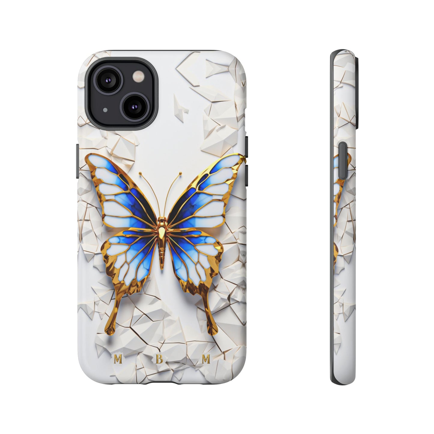 Sapphire Butterfly iPhone Tough Case