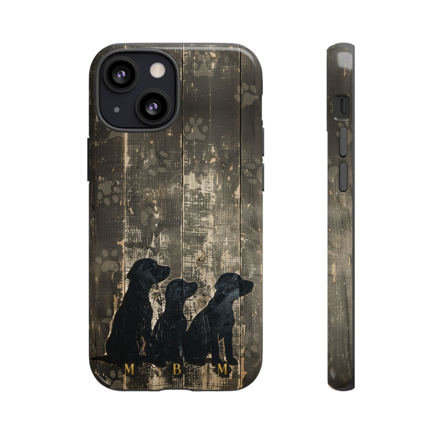 BarkWood iPhone Tough Case