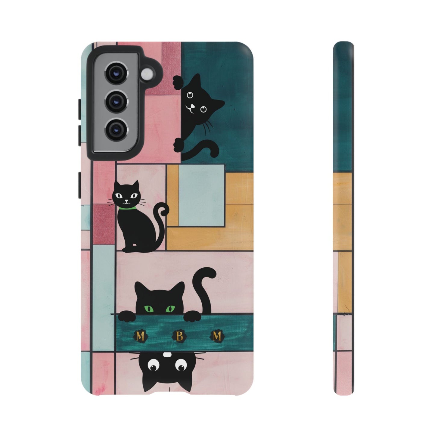 Block Cats Samsung Galaxy S Tough Case
