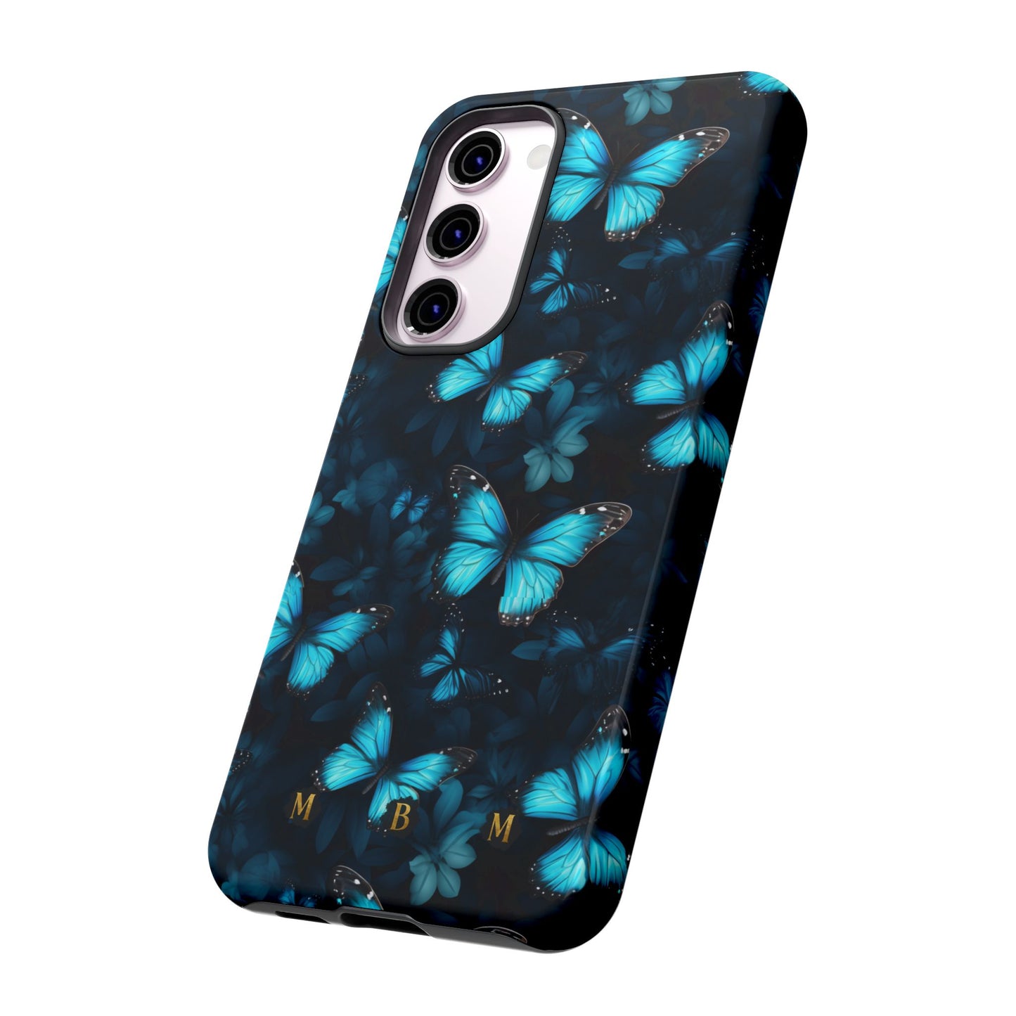 Blue Butterflies Samsung Galaxy S Tough Case