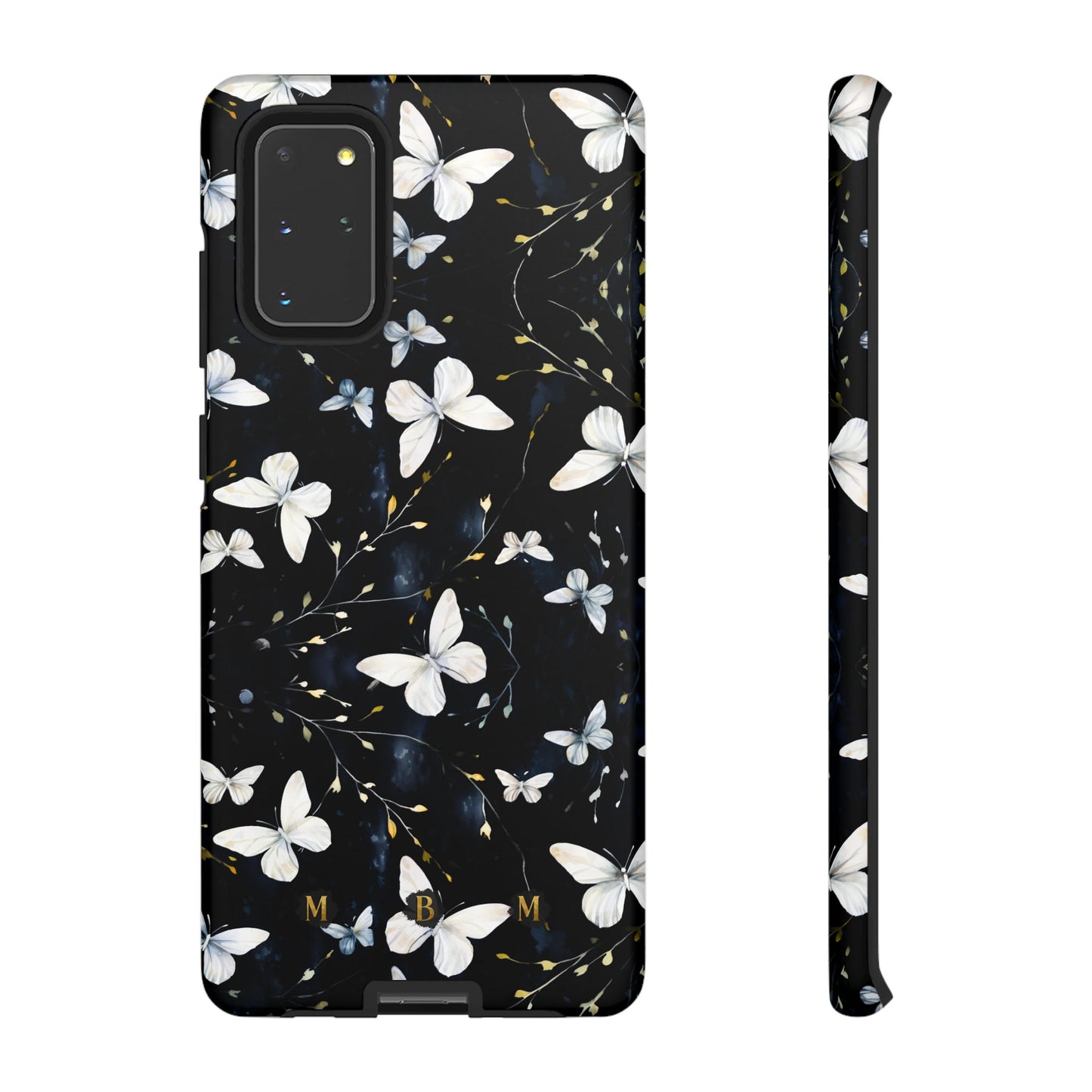 White Butterflies Samsung Galaxy S Tough Case
