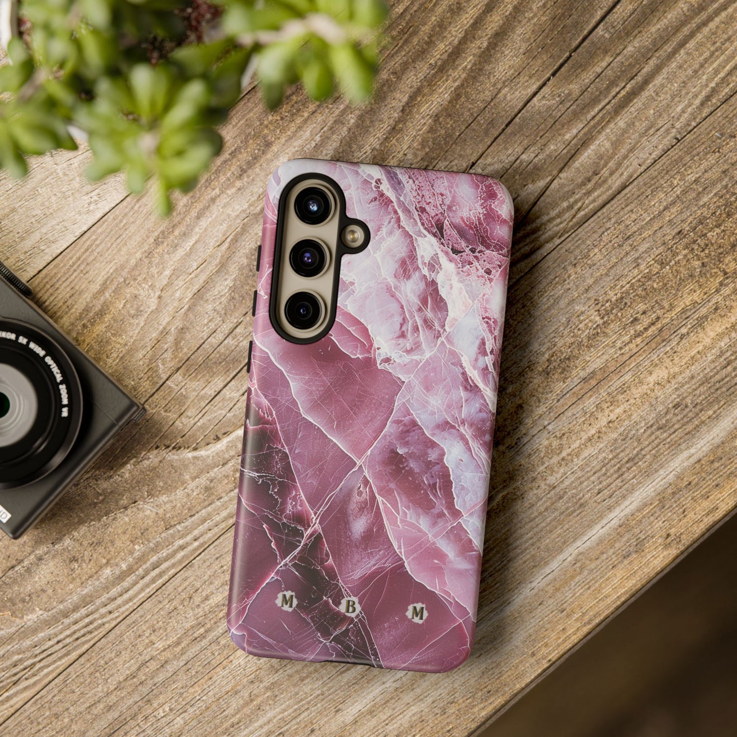 Pink Marble Samsung Galaxy S Tough Case