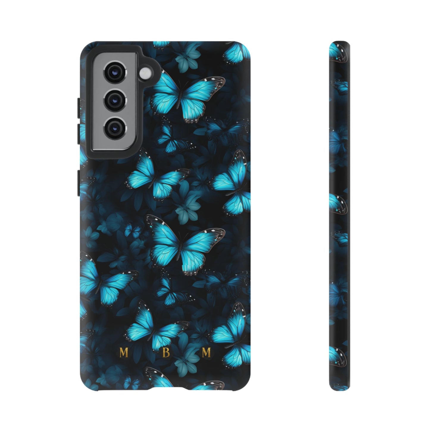 Blue Butterflies Samsung Galaxy S Tough Case