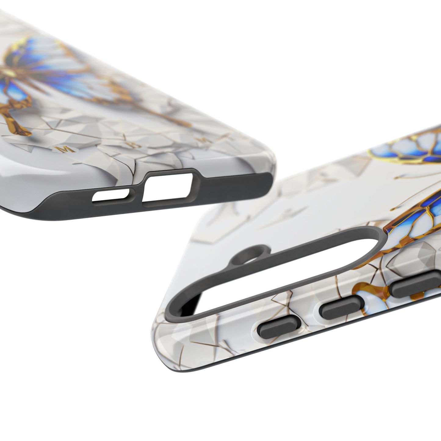 Sapphire Butterfly Samsung Galaxy S Tough Case