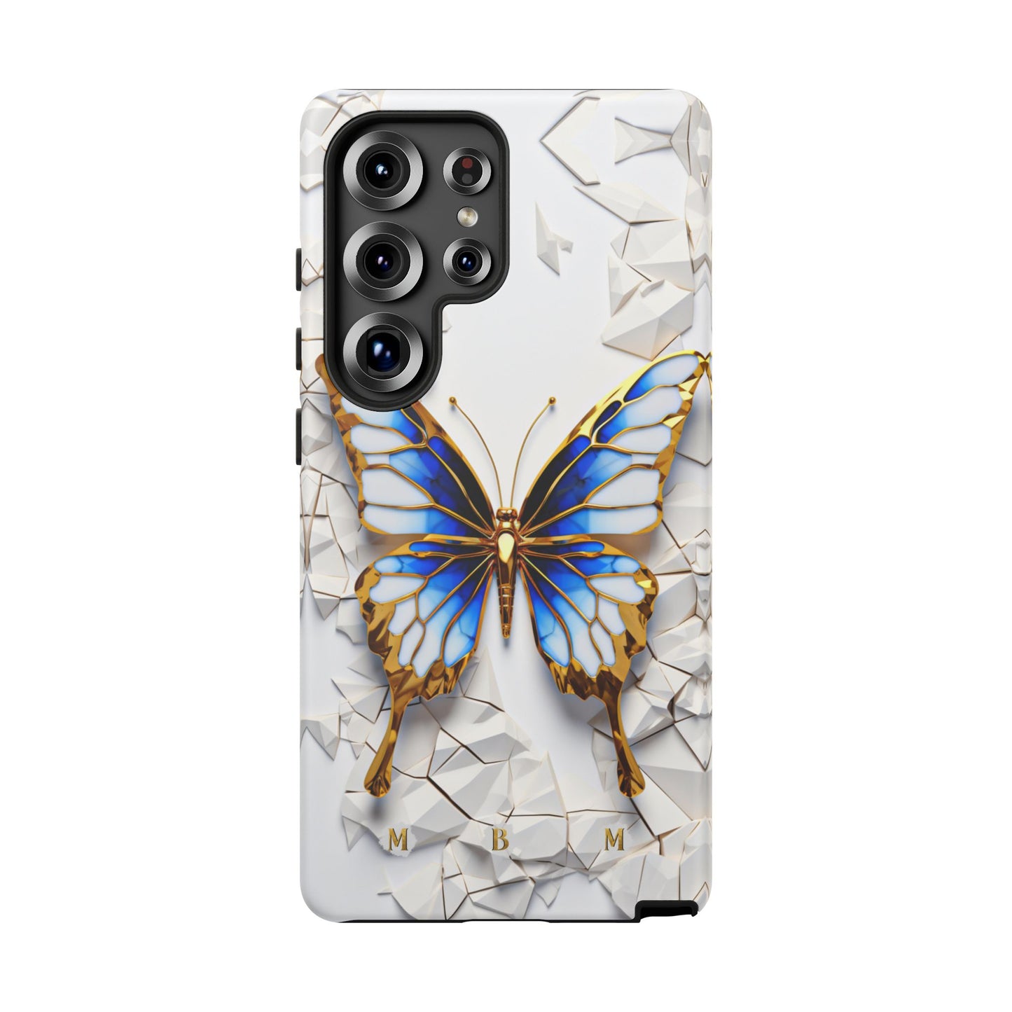 Sapphire Butterfly Samsung Galaxy S Tough Case