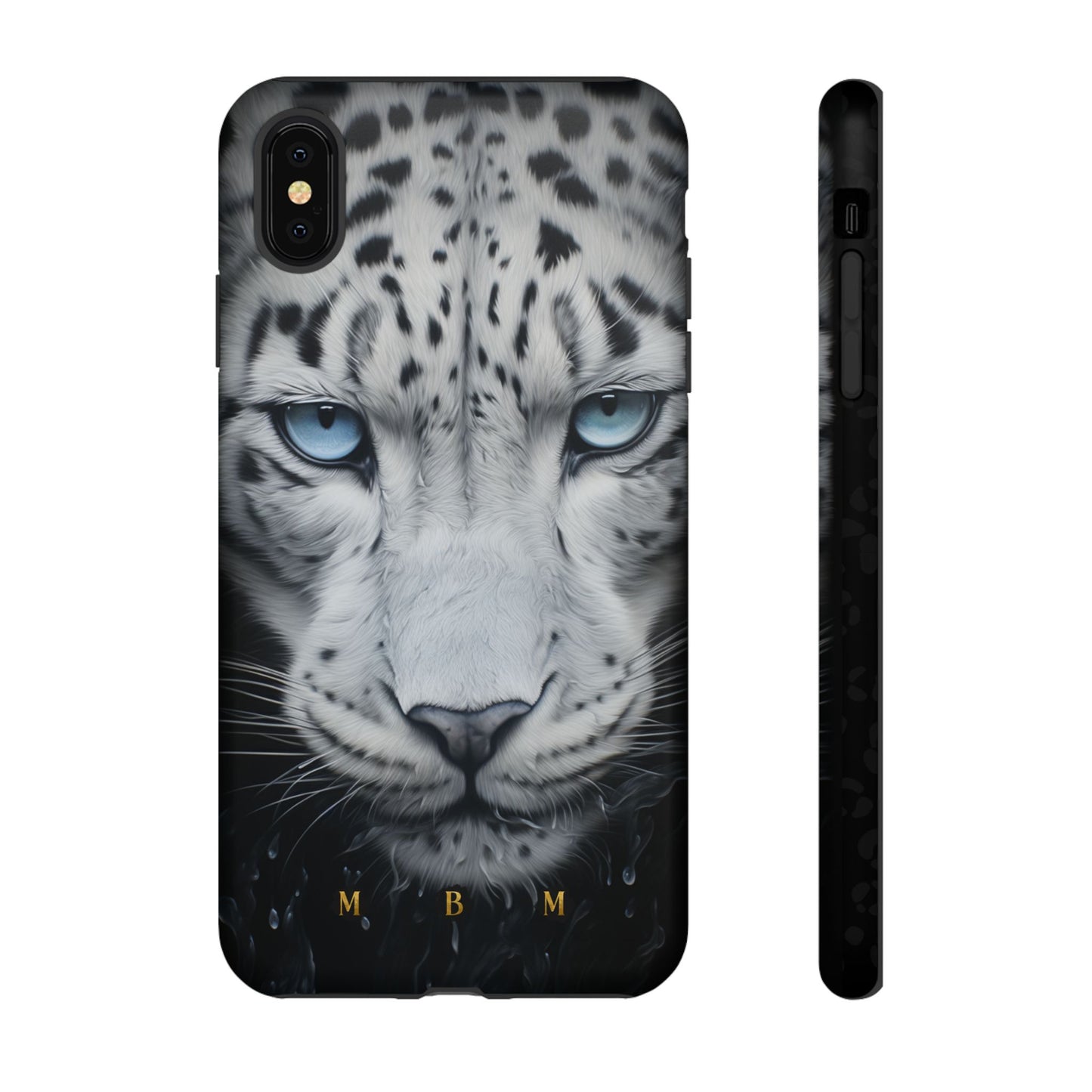 White Leopard iPhone Tough Case