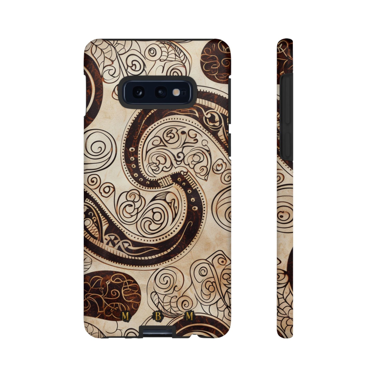 Sepia Scroll Samsung Galaxy S Tough Case