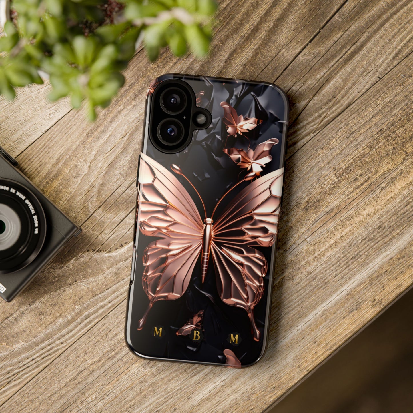 Rose Gold Night iPhone Tough Case