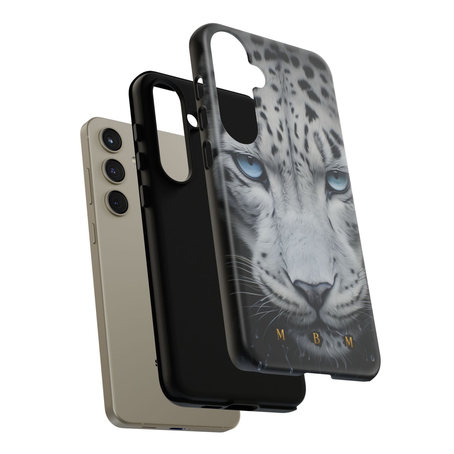 White Leopard Samsung Galaxy S Tough Case
