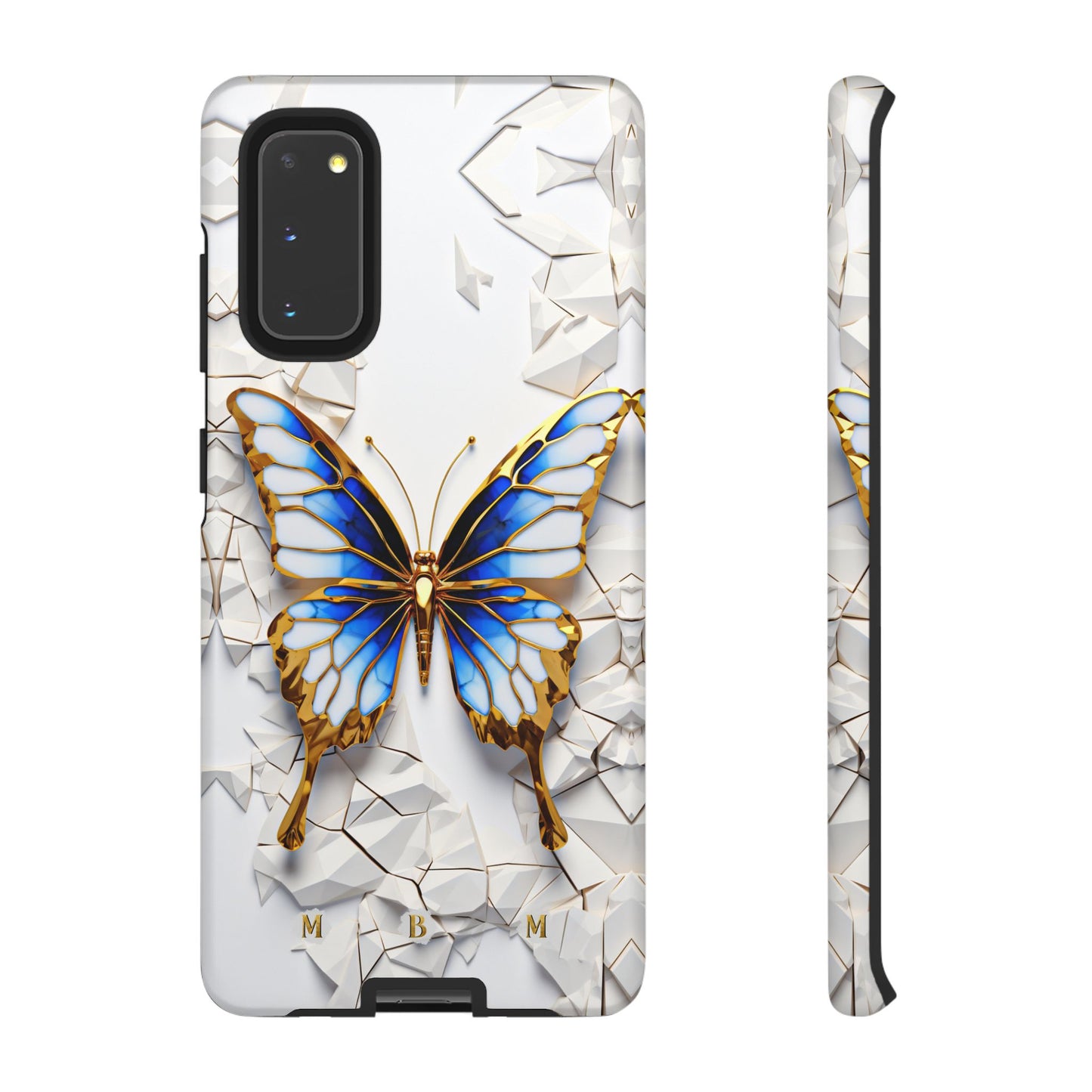 Sapphire Butterfly Samsung Galaxy S Tough Case