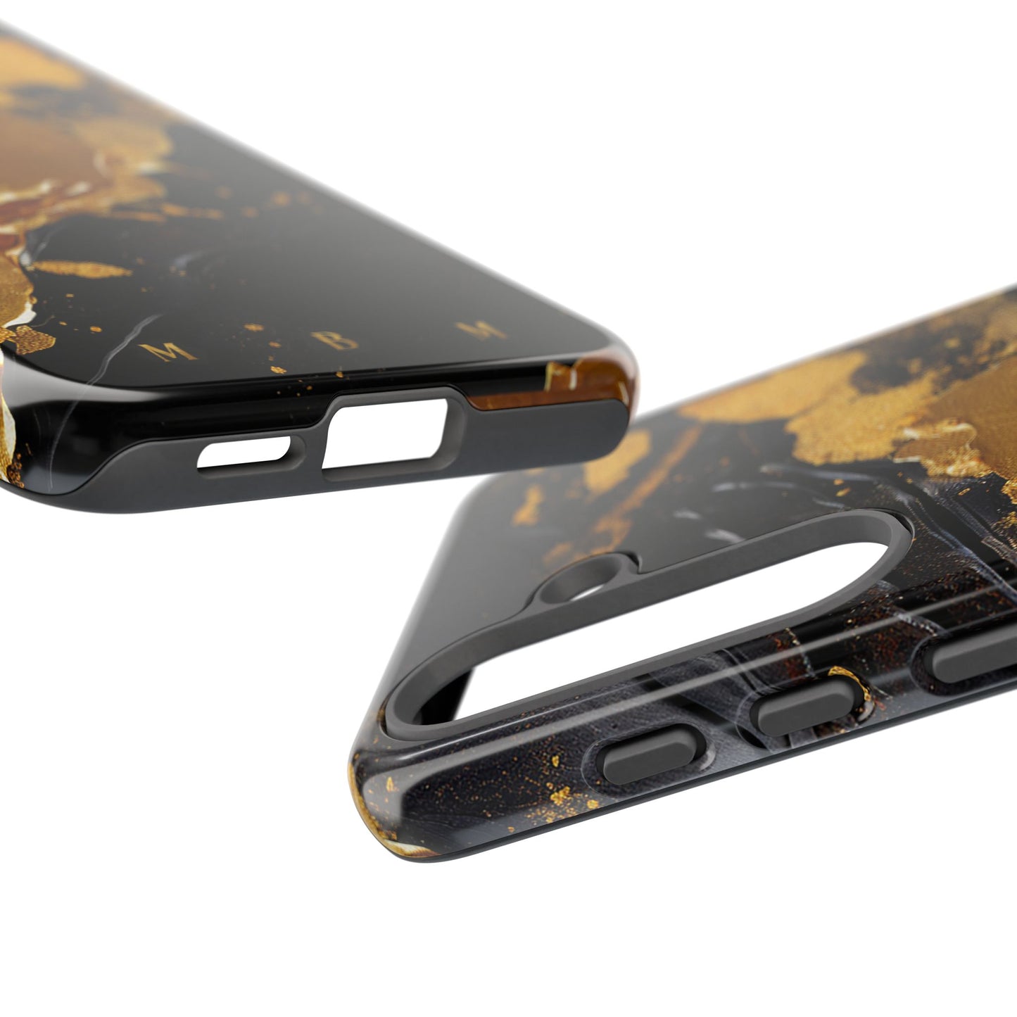 Black Gold Samsung Galaxy S Tough Case