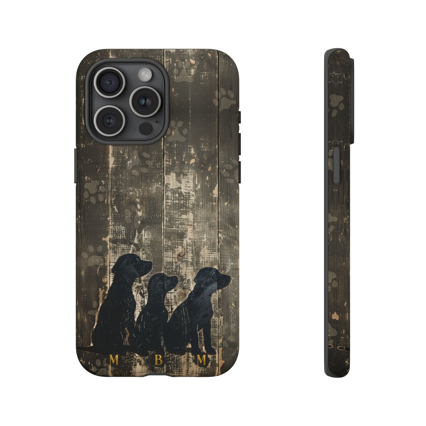 BarkWood iPhone Tough Case