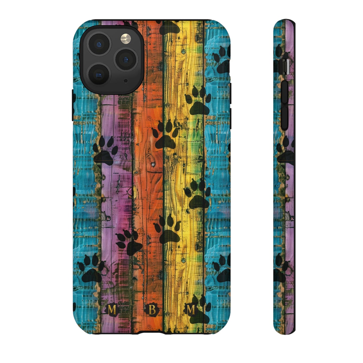 Rainbow Paws iPhone Case