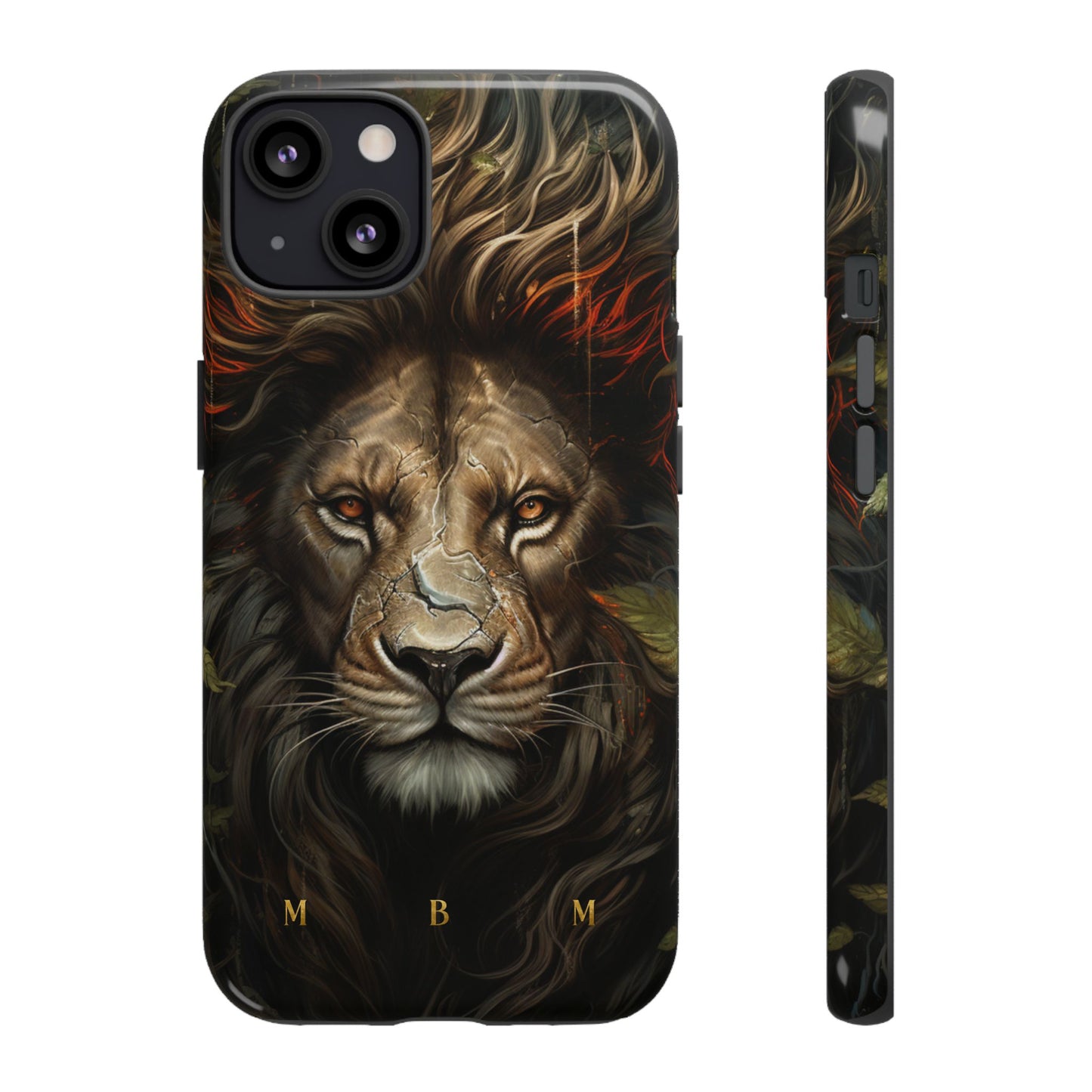 Dark Lion iPhone Tough Case
