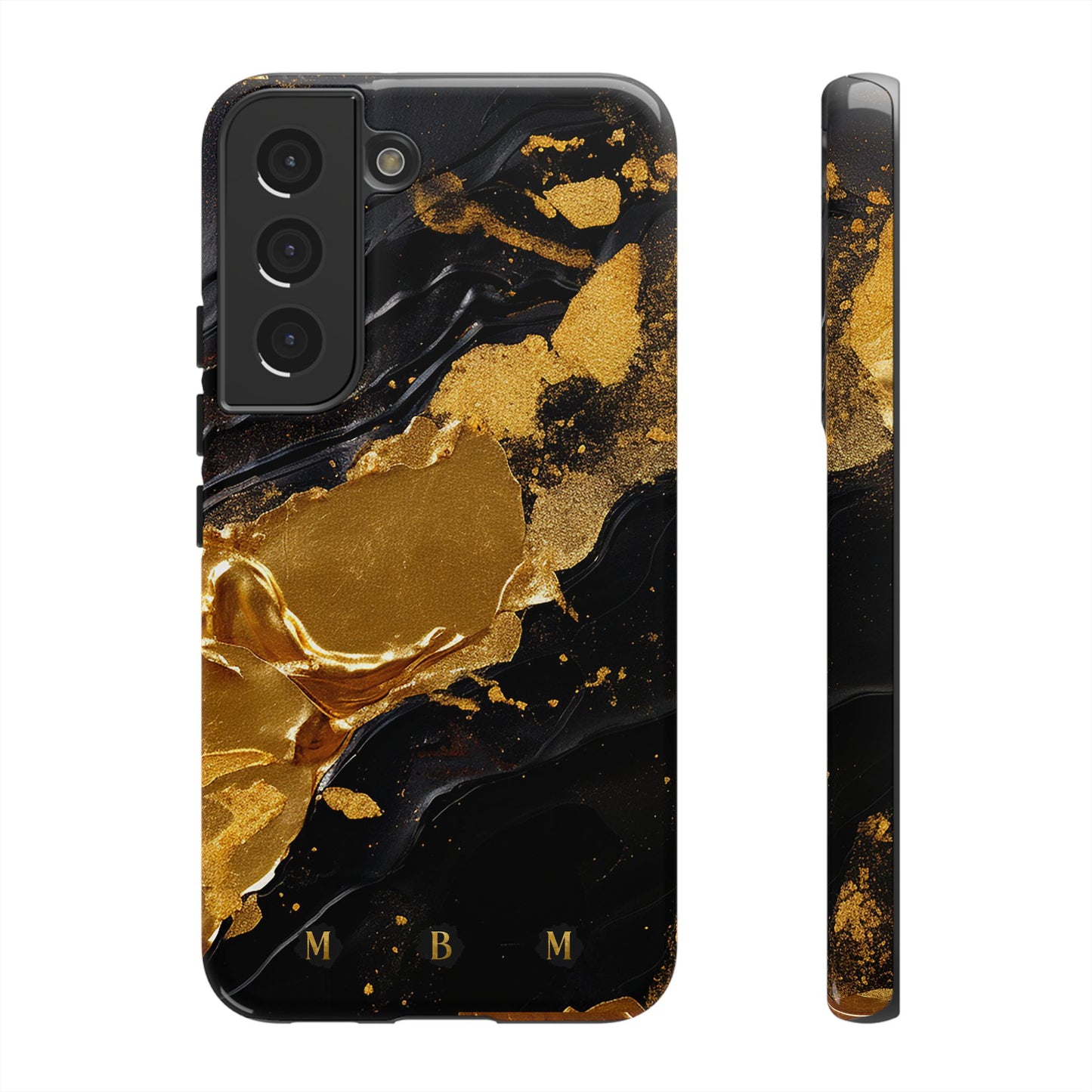 Black Gold Samsung Galaxy S Tough Case