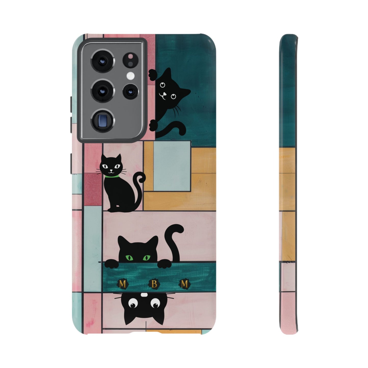 Block Cats Samsung Galaxy S Tough Case