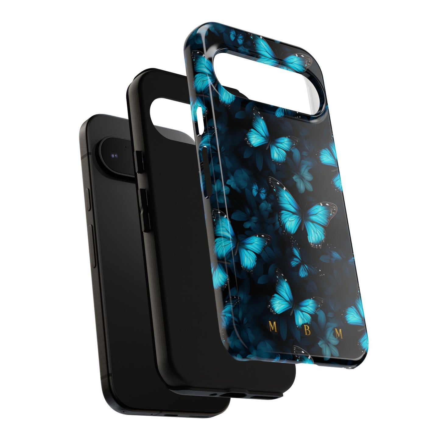 Blue Butterflies Google Pixel Tough Case