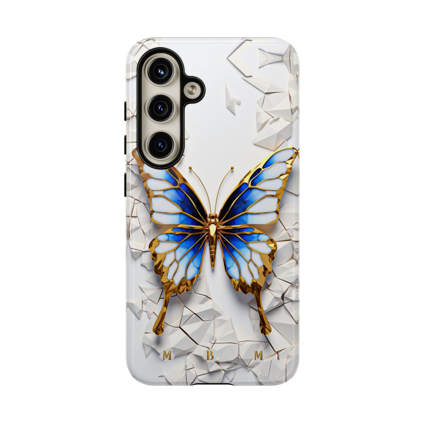 Sapphire Butterfly Samsung Galaxy S Tough Case