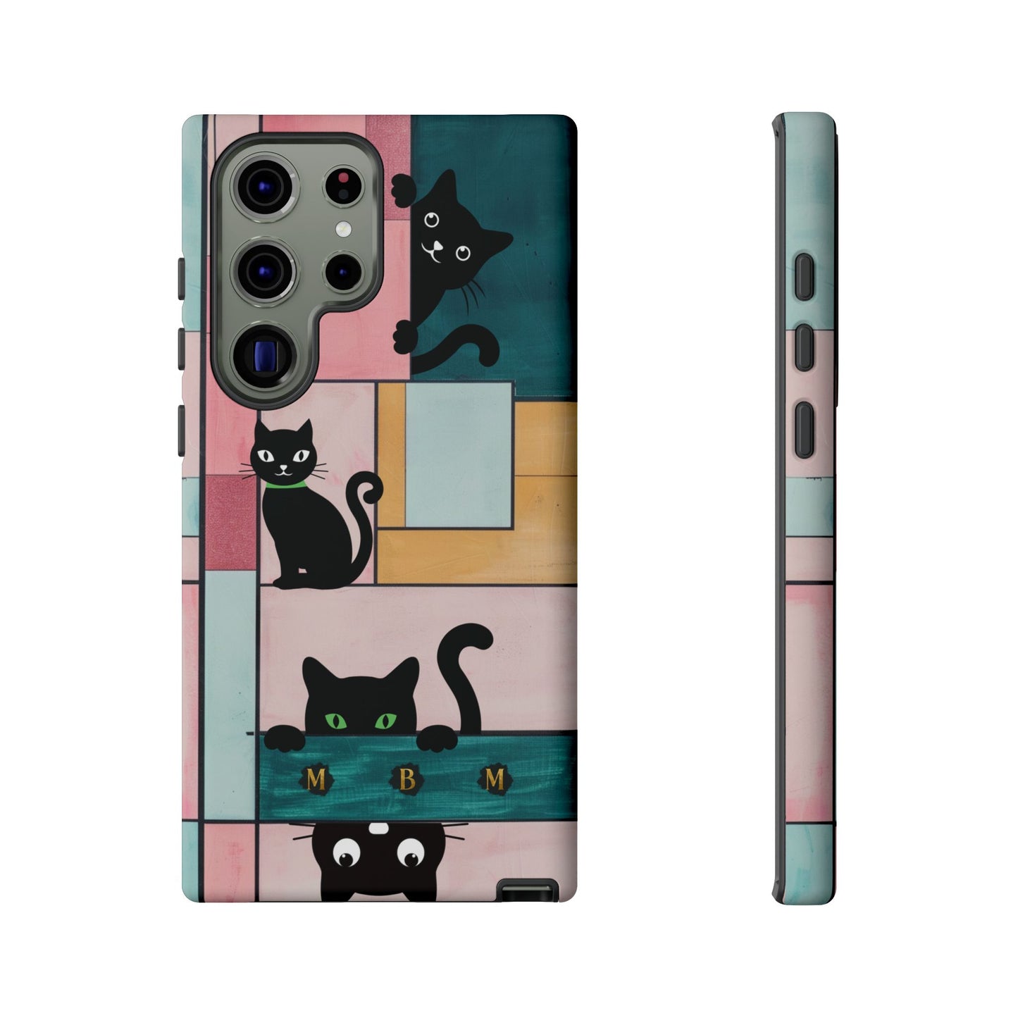Block Cats Samsung Galaxy S Tough Case
