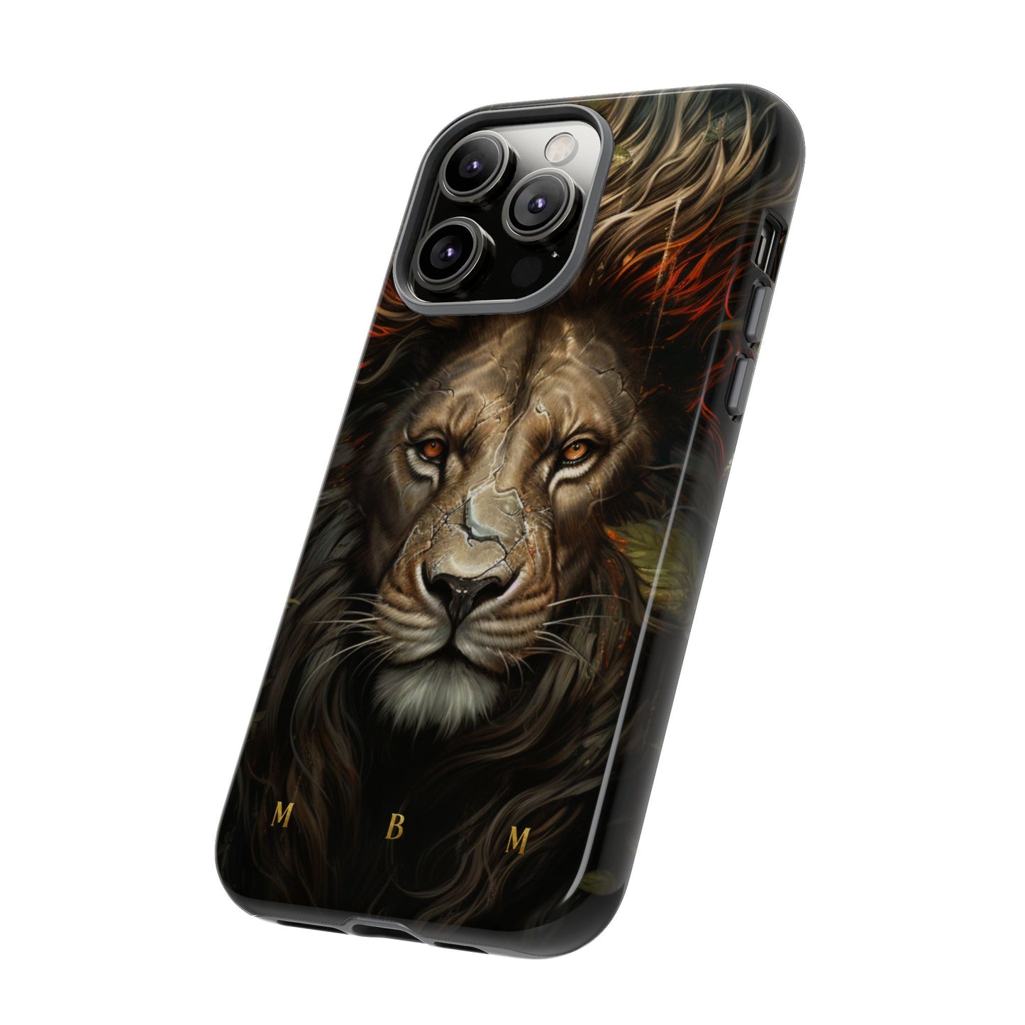 Dark Lion iPhone Tough Case