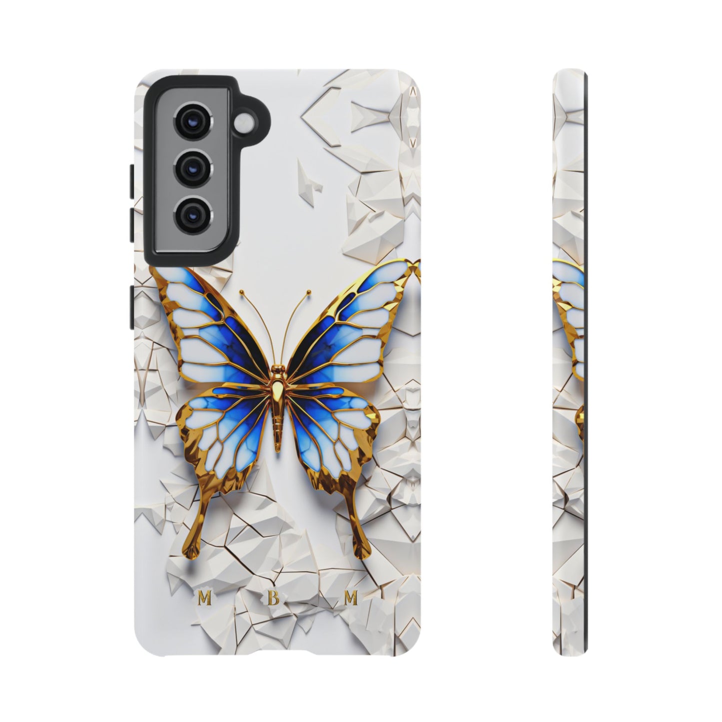 Sapphire Butterfly Samsung Galaxy S Tough Case