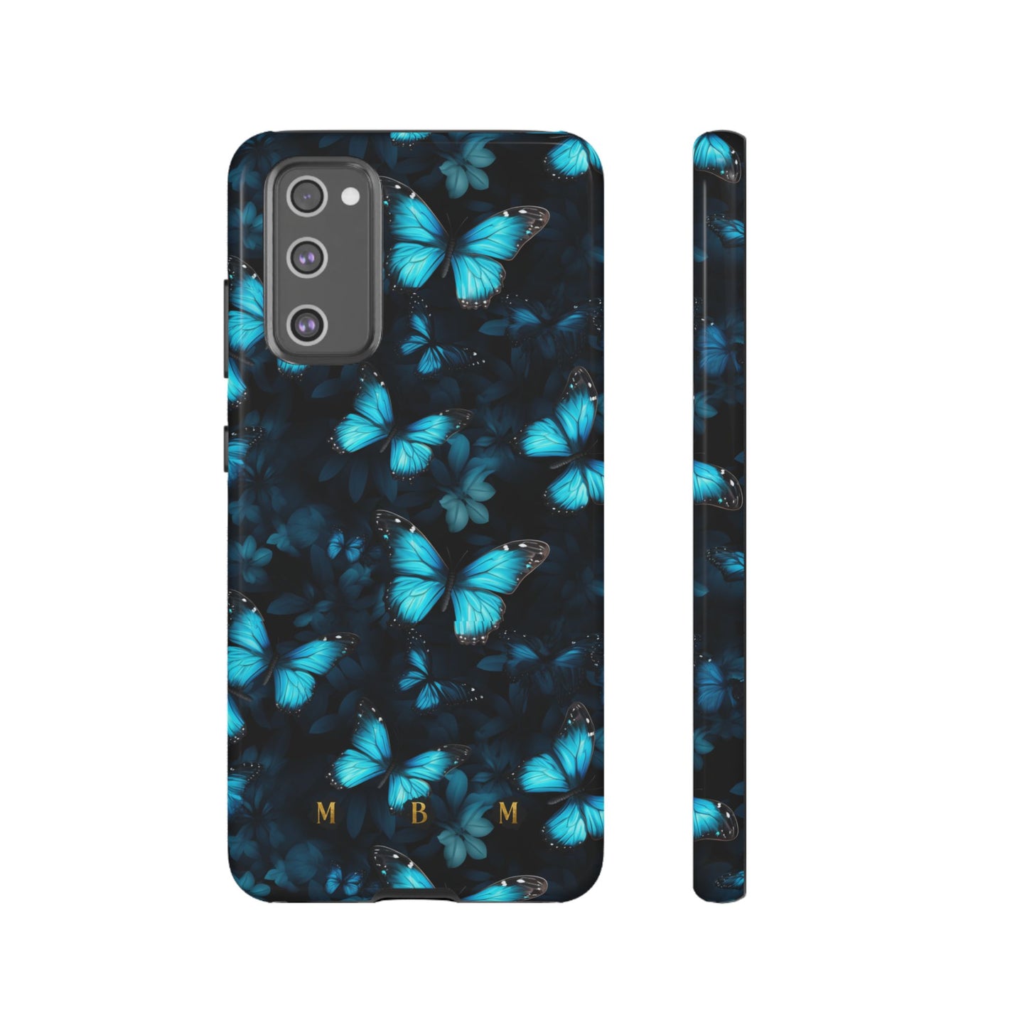 Blue Butterflies Samsung Galaxy S Tough Case