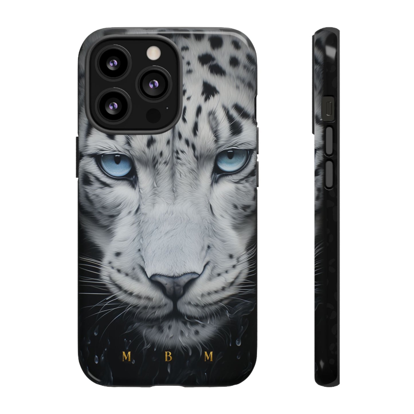 White Leopard iPhone Tough Case
