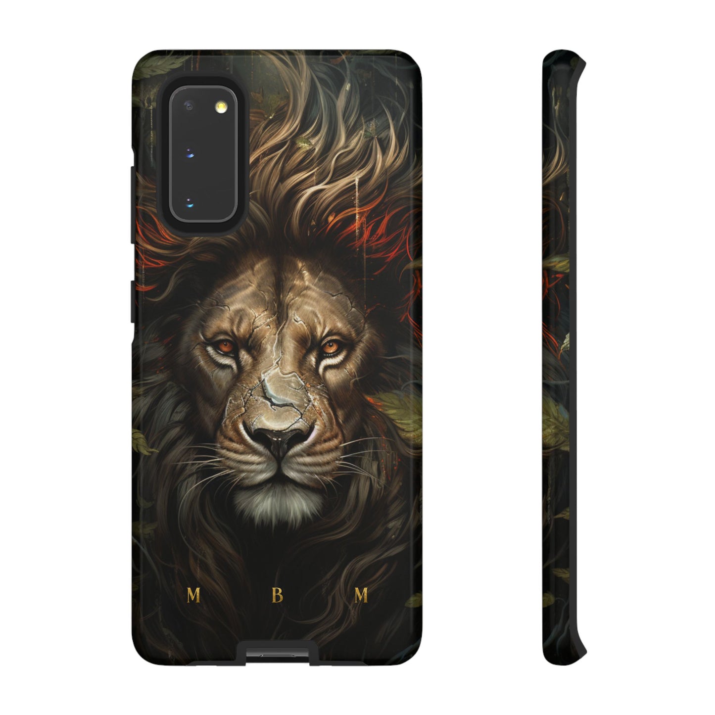 Dark Lion Samsung Galaxy S Tough Case