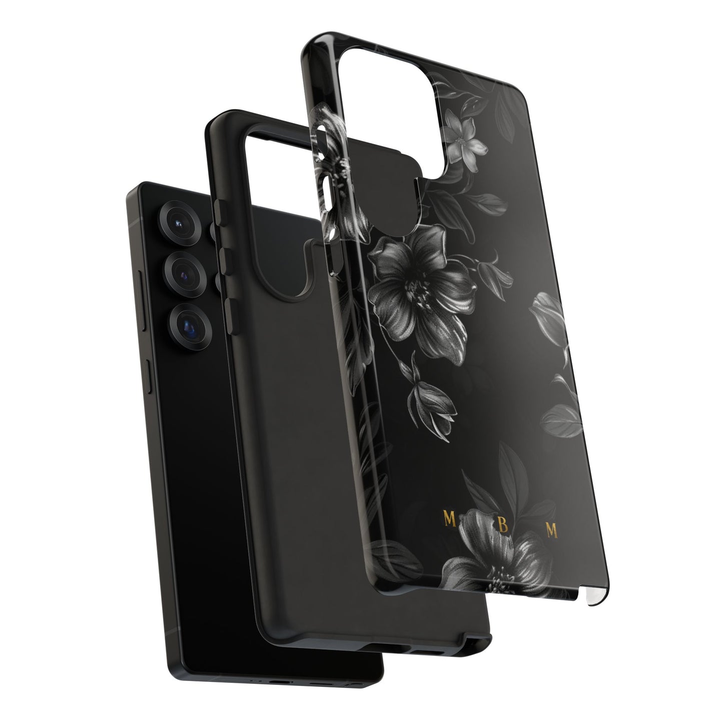 Midnight Flora Samsung Galaxy S Tough Case