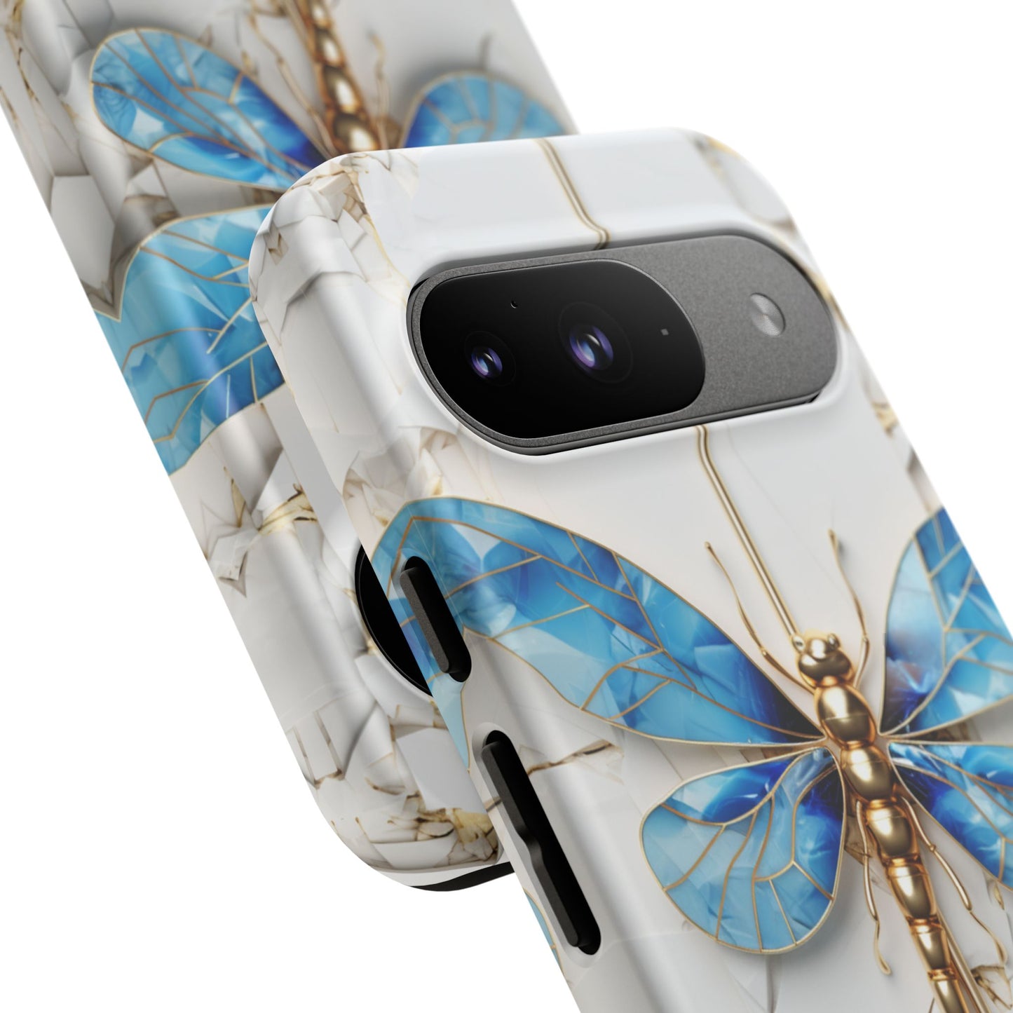 Dragonfly Blue Google Pixel Tough Case