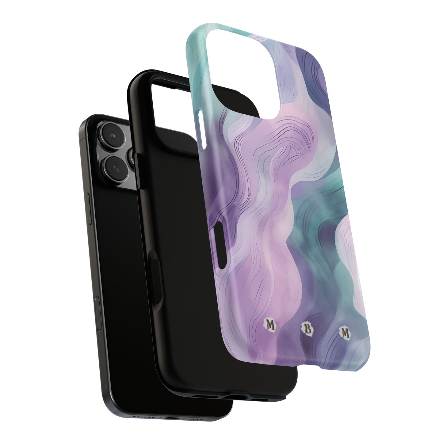 Pastel Wave iPhone Tough Case