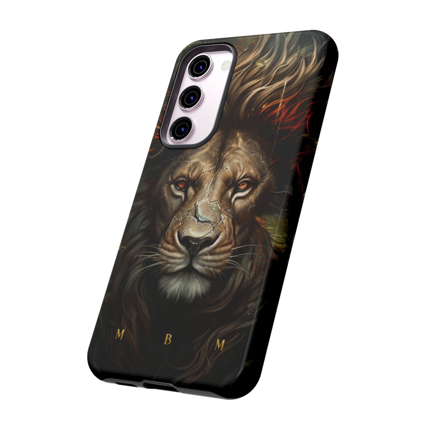 Dark Lion Samsung Galaxy S Tough Case