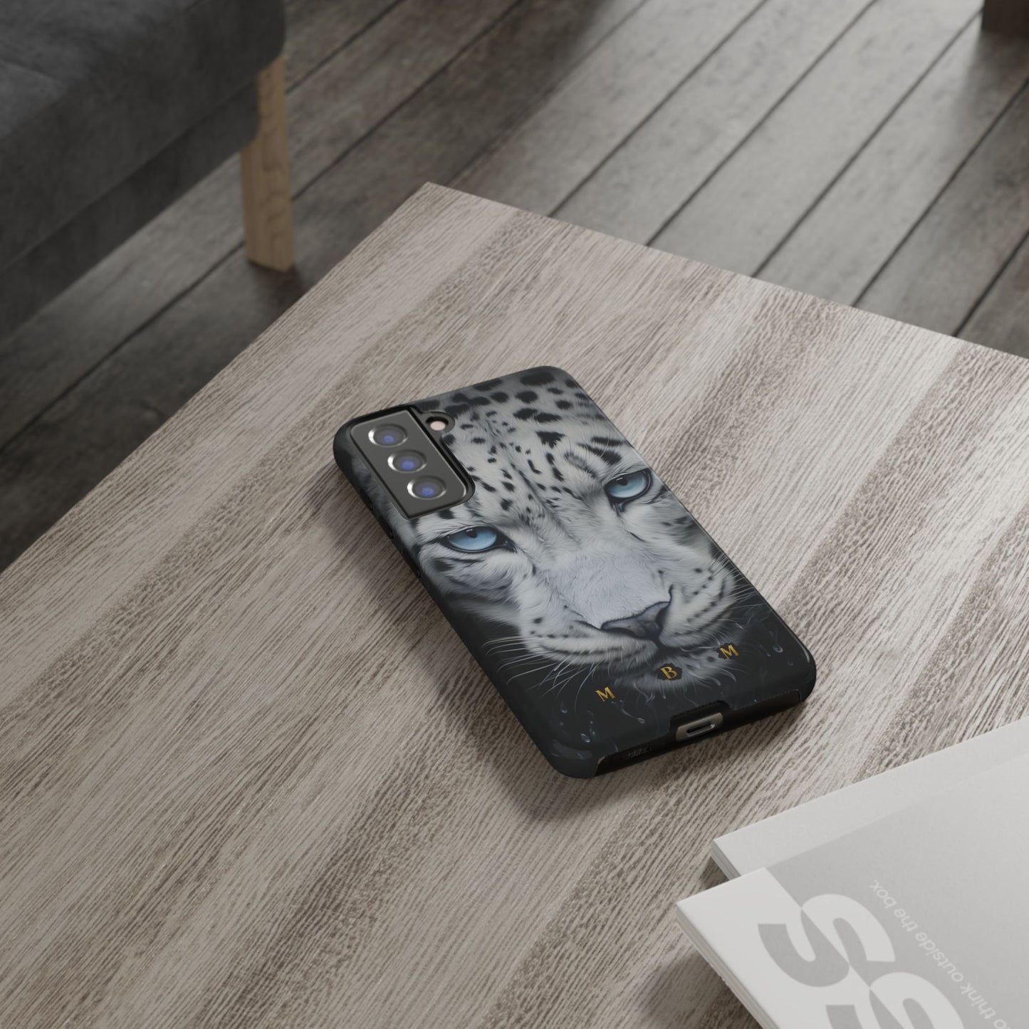 White Leopard Samsung Galaxy S Tough Case