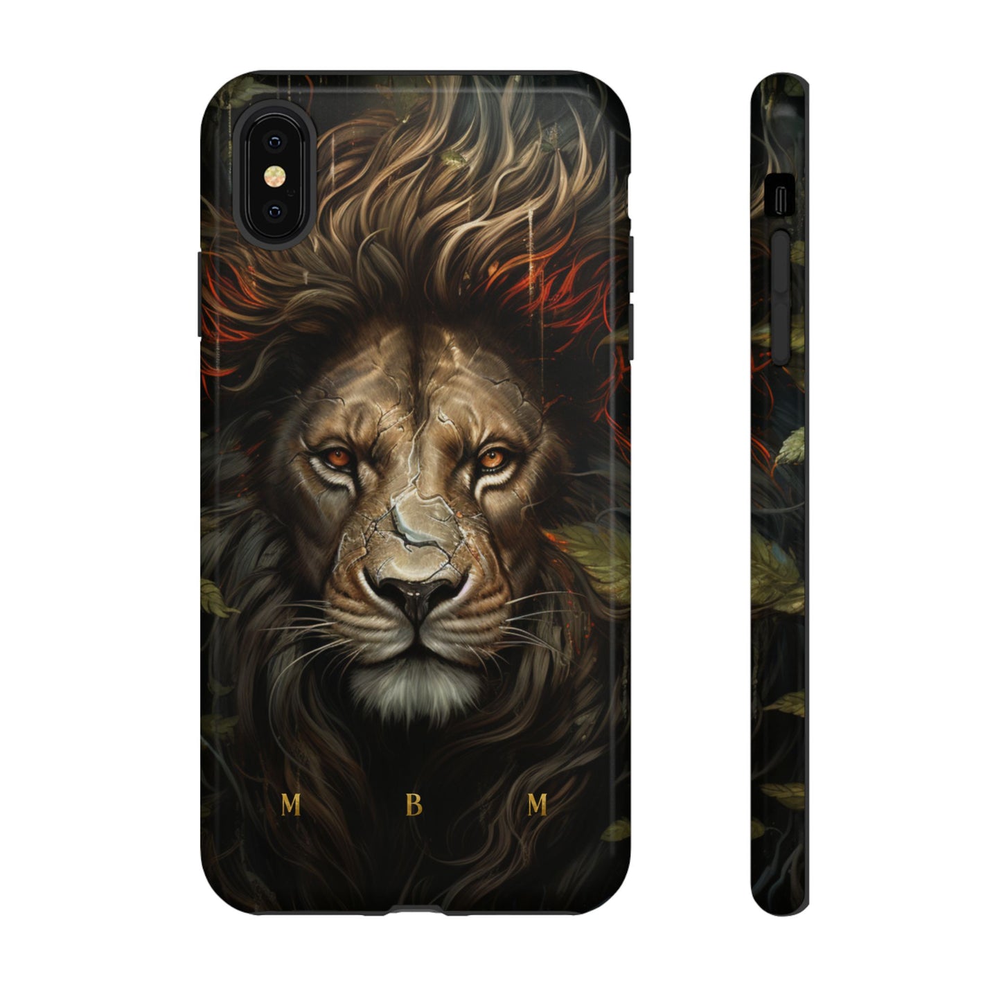 Dark Lion iPhone Tough Case