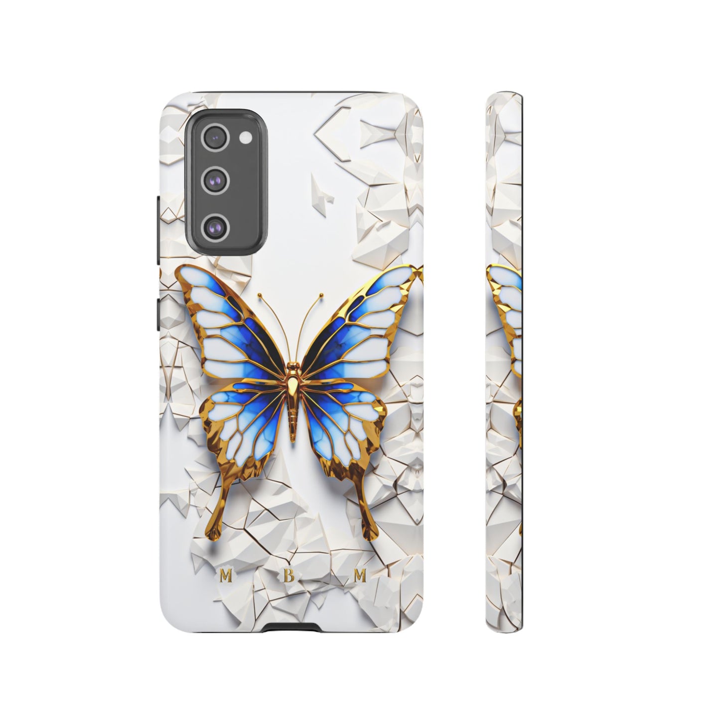 Sapphire Butterfly Samsung Galaxy S Tough Case